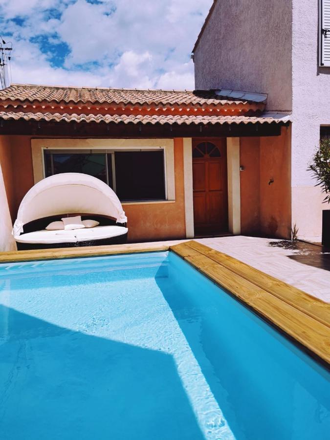 Studio Privatif Climatise , Terrasse Et Piscine Pernes-les-Fontaines Buitenkant foto
