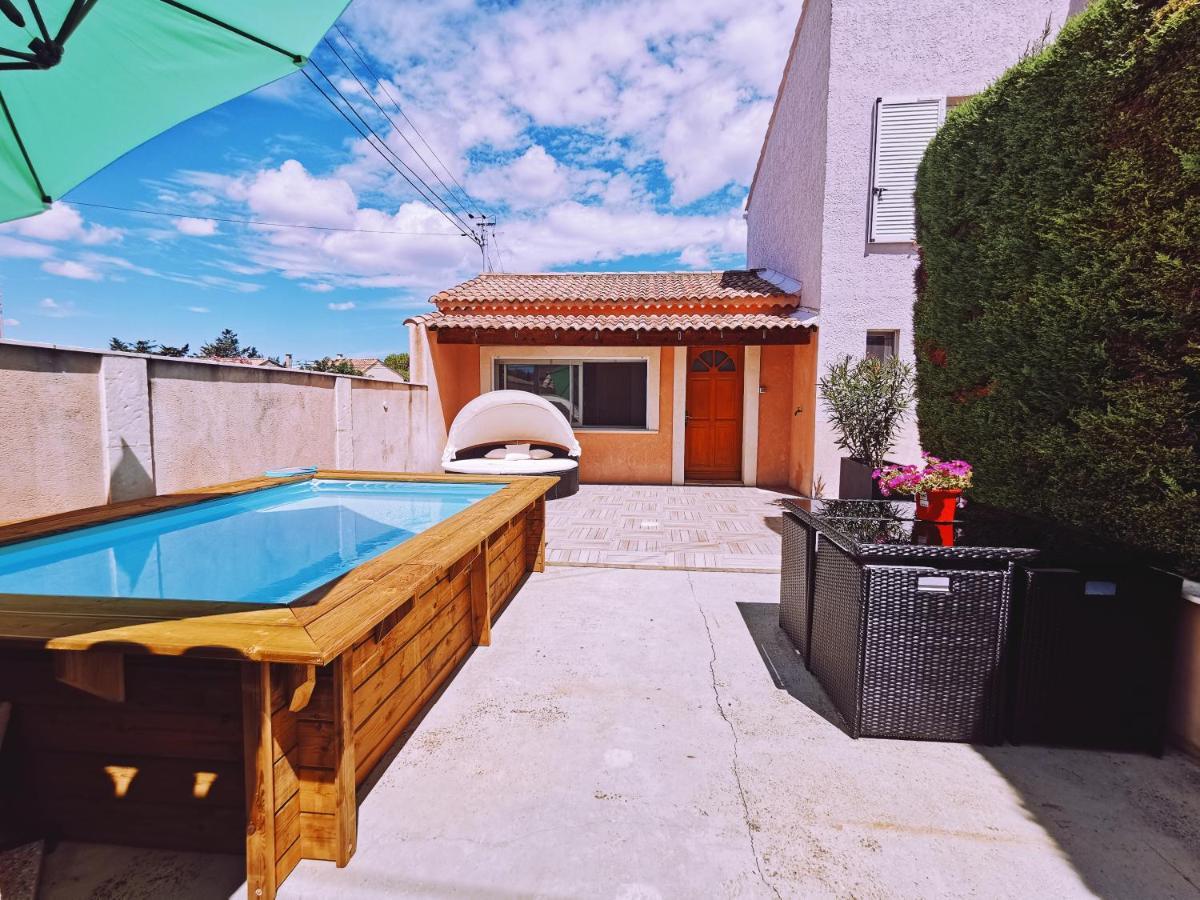 Studio Privatif Climatise , Terrasse Et Piscine Pernes-les-Fontaines Buitenkant foto